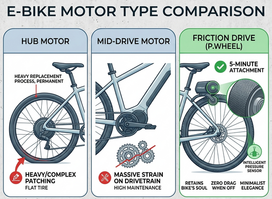 Mid-Drive, Hub Motor, or Friction Drive? Finding the Sweet Spot for Commuters